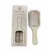 Brosse en bambou pour cheveux et extensions