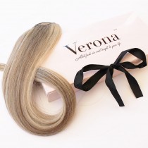 Kit d'Extensions  Mi-Longue 3 Bandes(75g - 25cm)  100% cheveux naturel, 0% sans poil d'animal, certifié Remy Hair